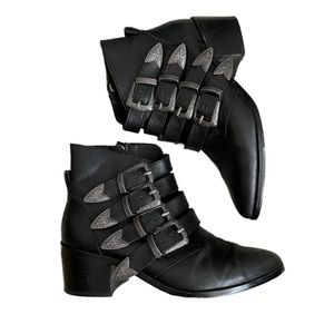 Leather Billey Boots